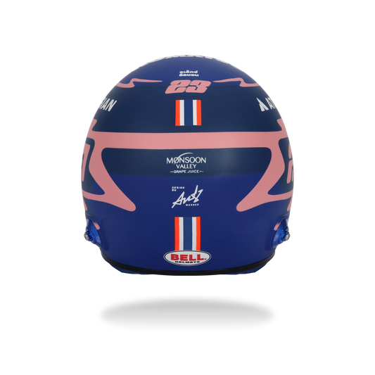 Alex Albon Bell mini helmet