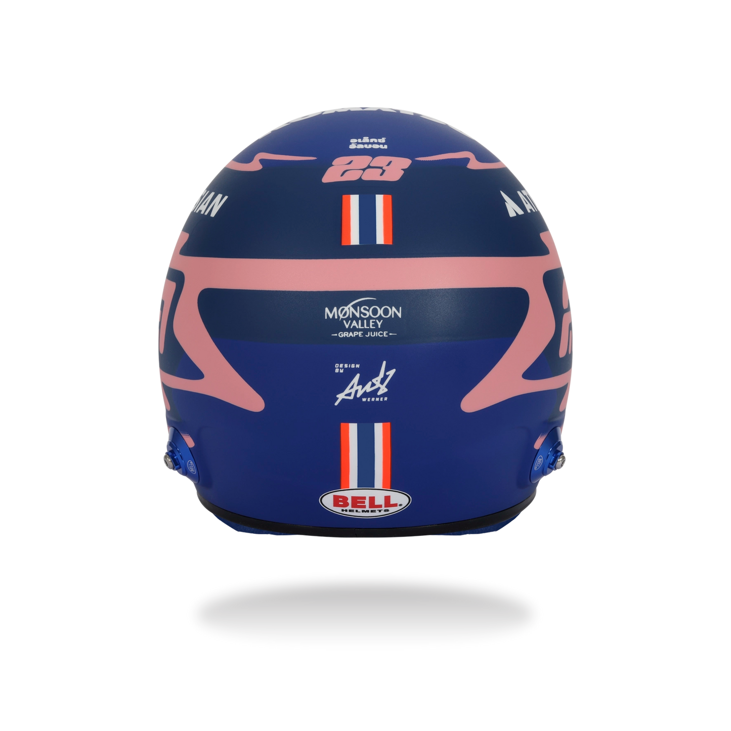 Alex Albon Bell mini helmet