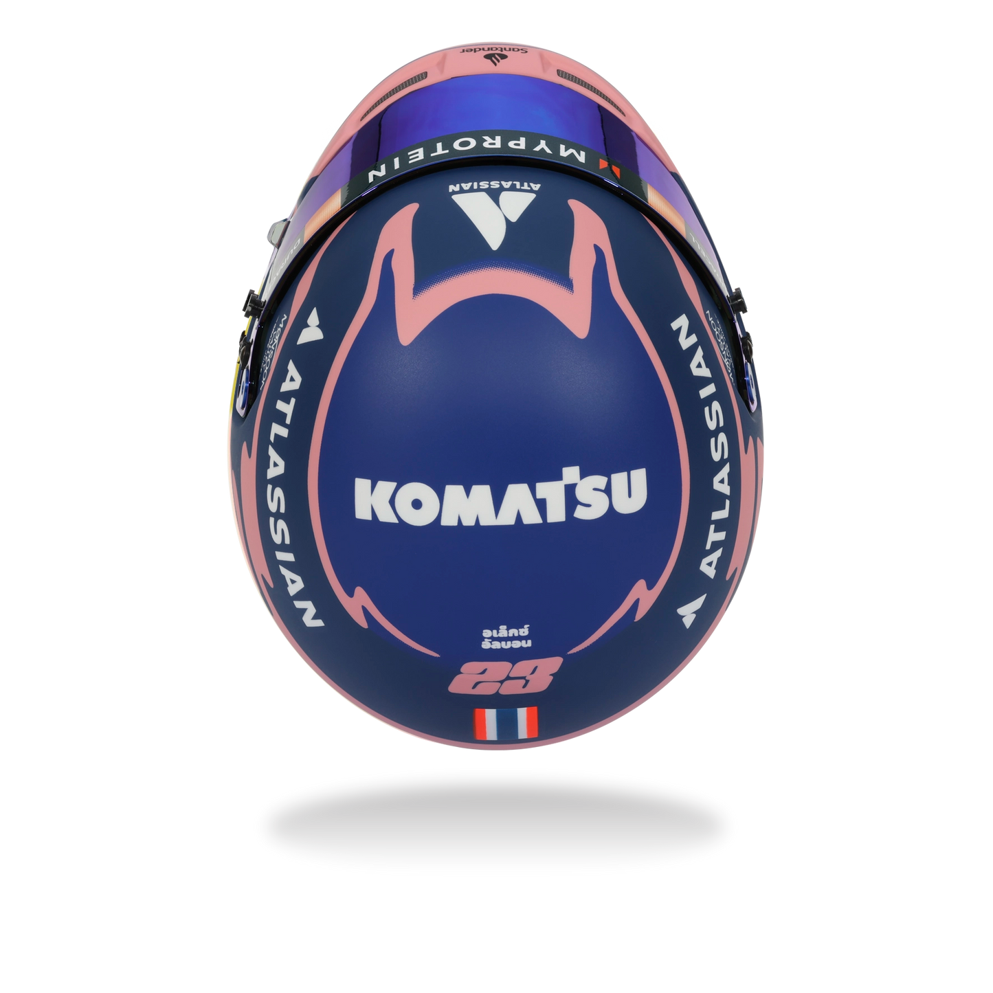 Alex Albon Bell mini helmet