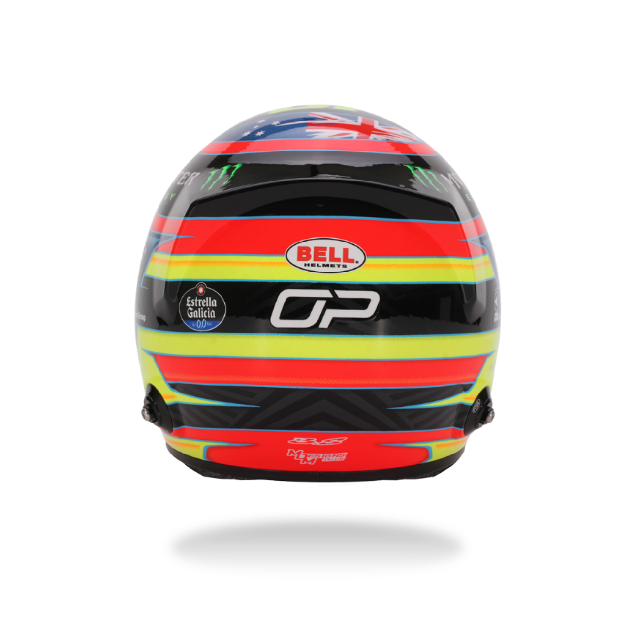 Oscar Piastri Bell mini helmet