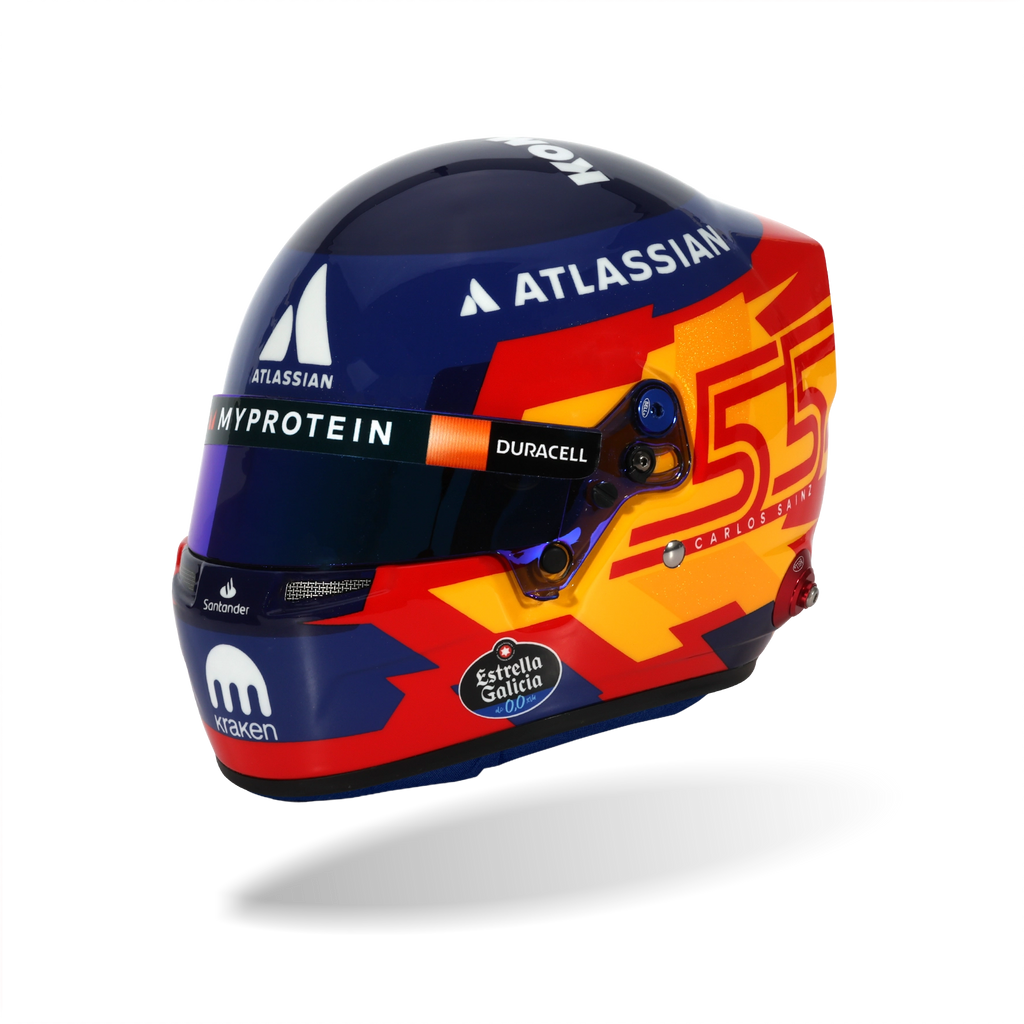Carlos Sainz Bell mini helmet
