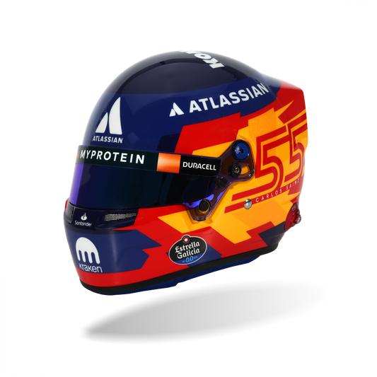 Carlos Sainz Bell mini helmet