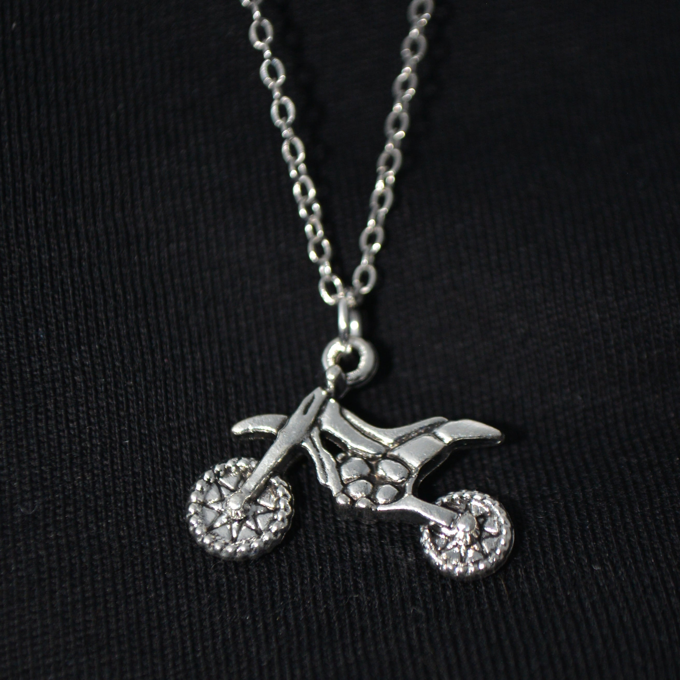 Dirt Bike Necklace