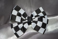 Checkered Bow Clip