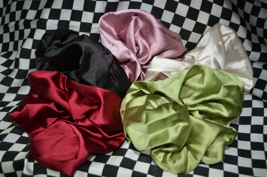 Luxury Jumbo Satin Scrunchie