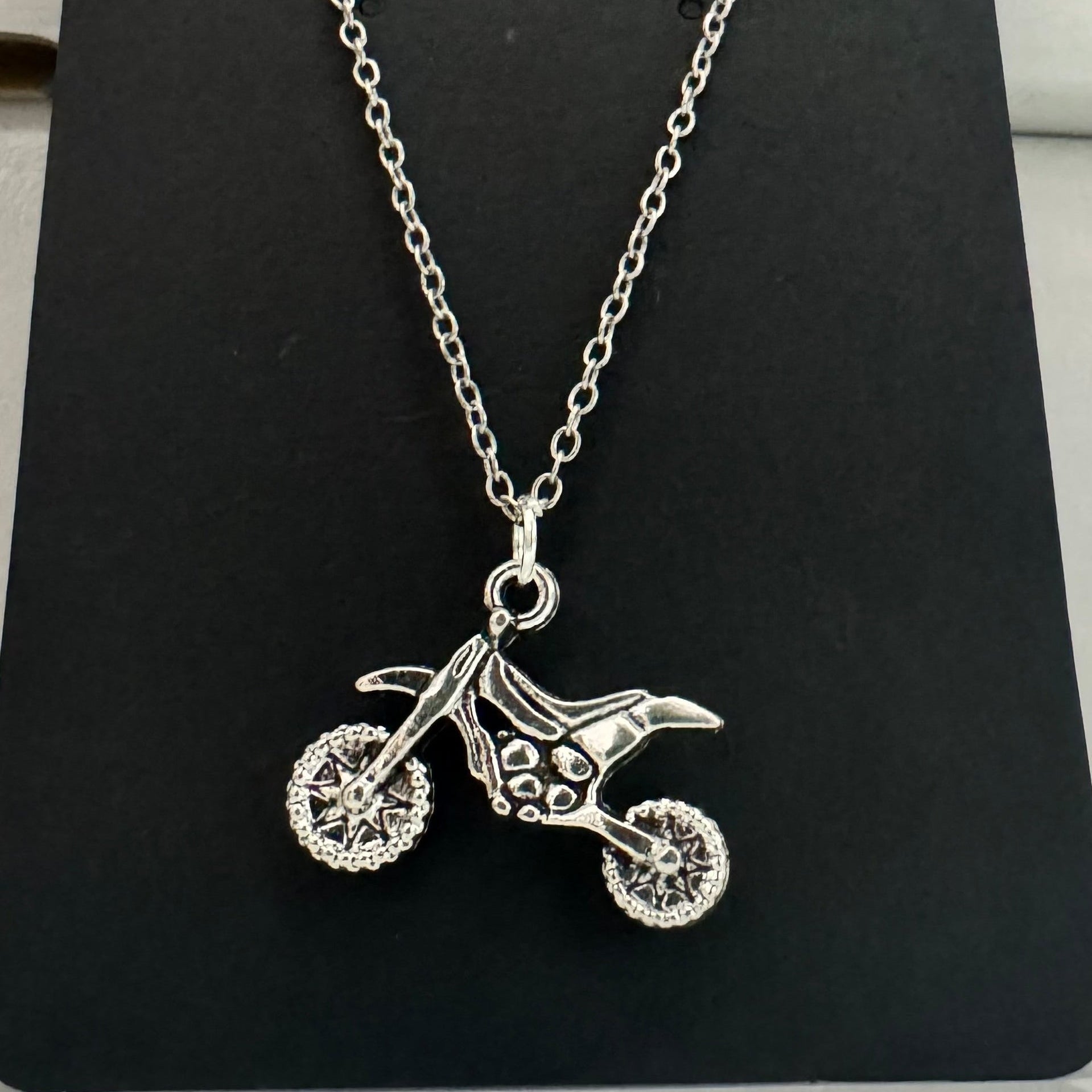 Dirt Bike Necklace