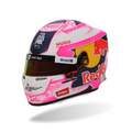 F1 helmet with visible branding on a white background