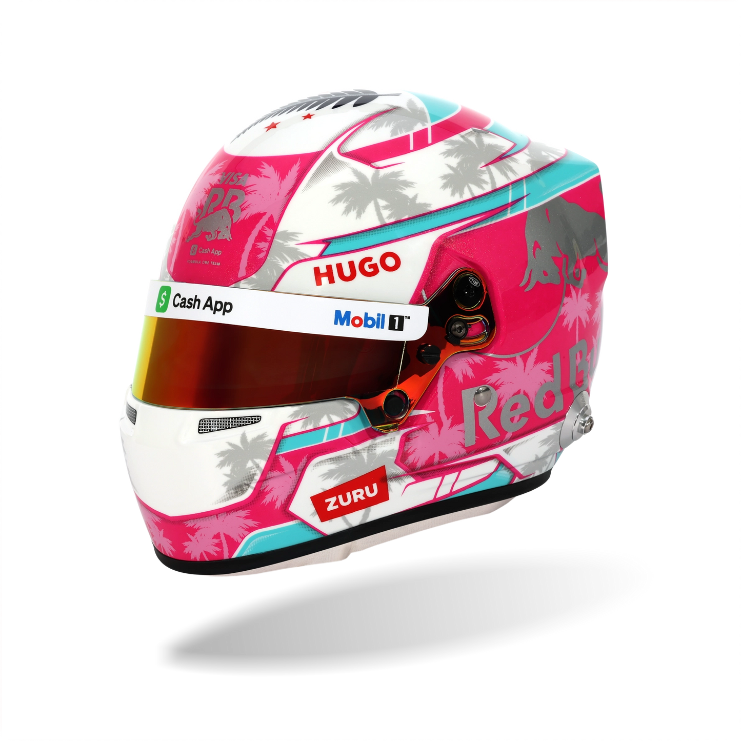 Liam Lawson Bell mini helmet