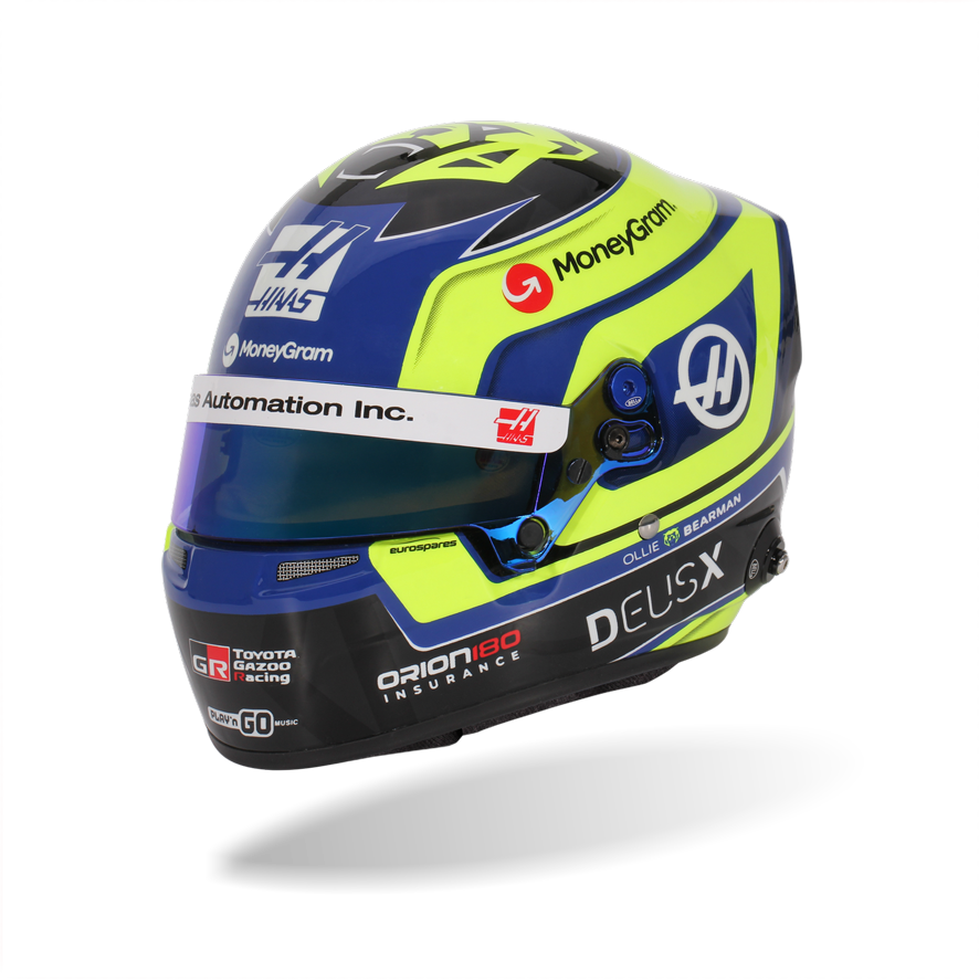 Oliver Bearman Bell mini helmet