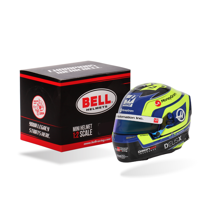 Oliver Bearman Bell mini helmet