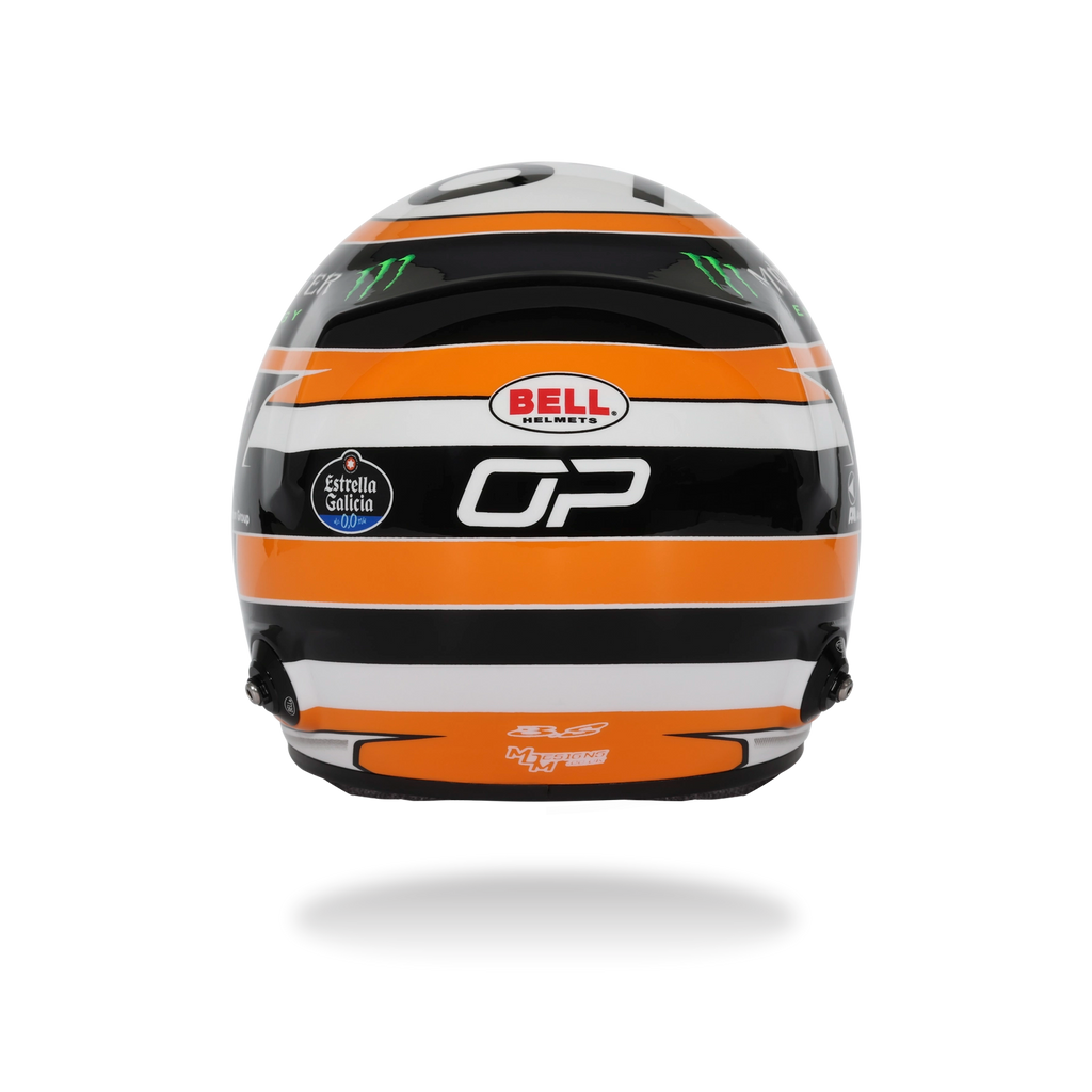 Oscar Piastri Bell mini helmet