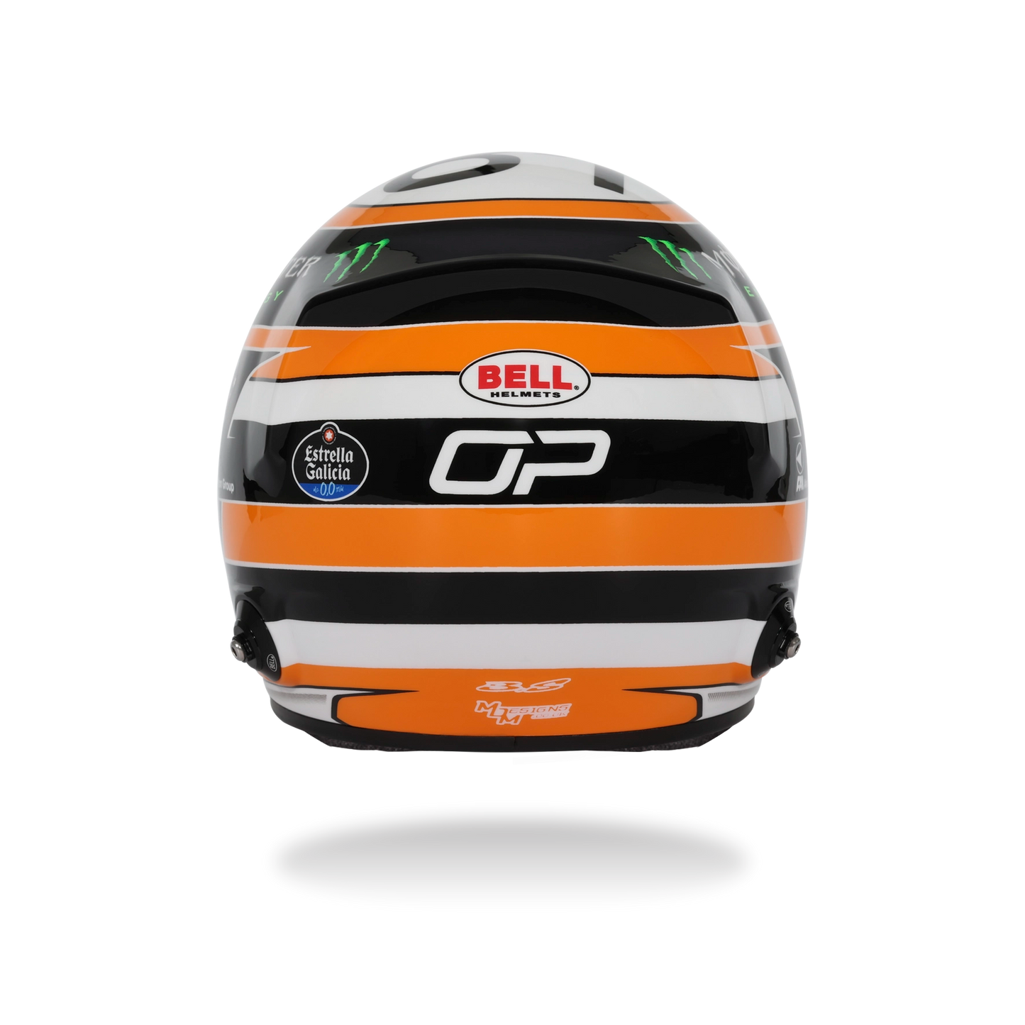 Oscar Piastri Bell mini helmet