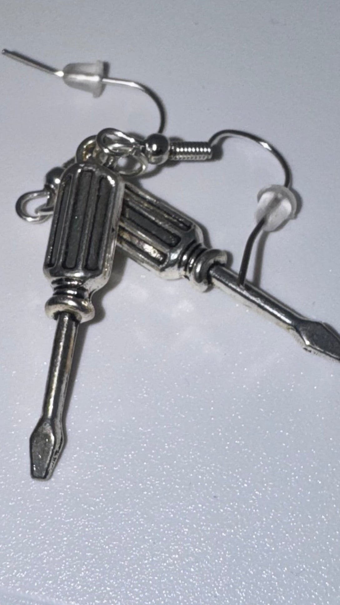 Screwdriver hook Earring