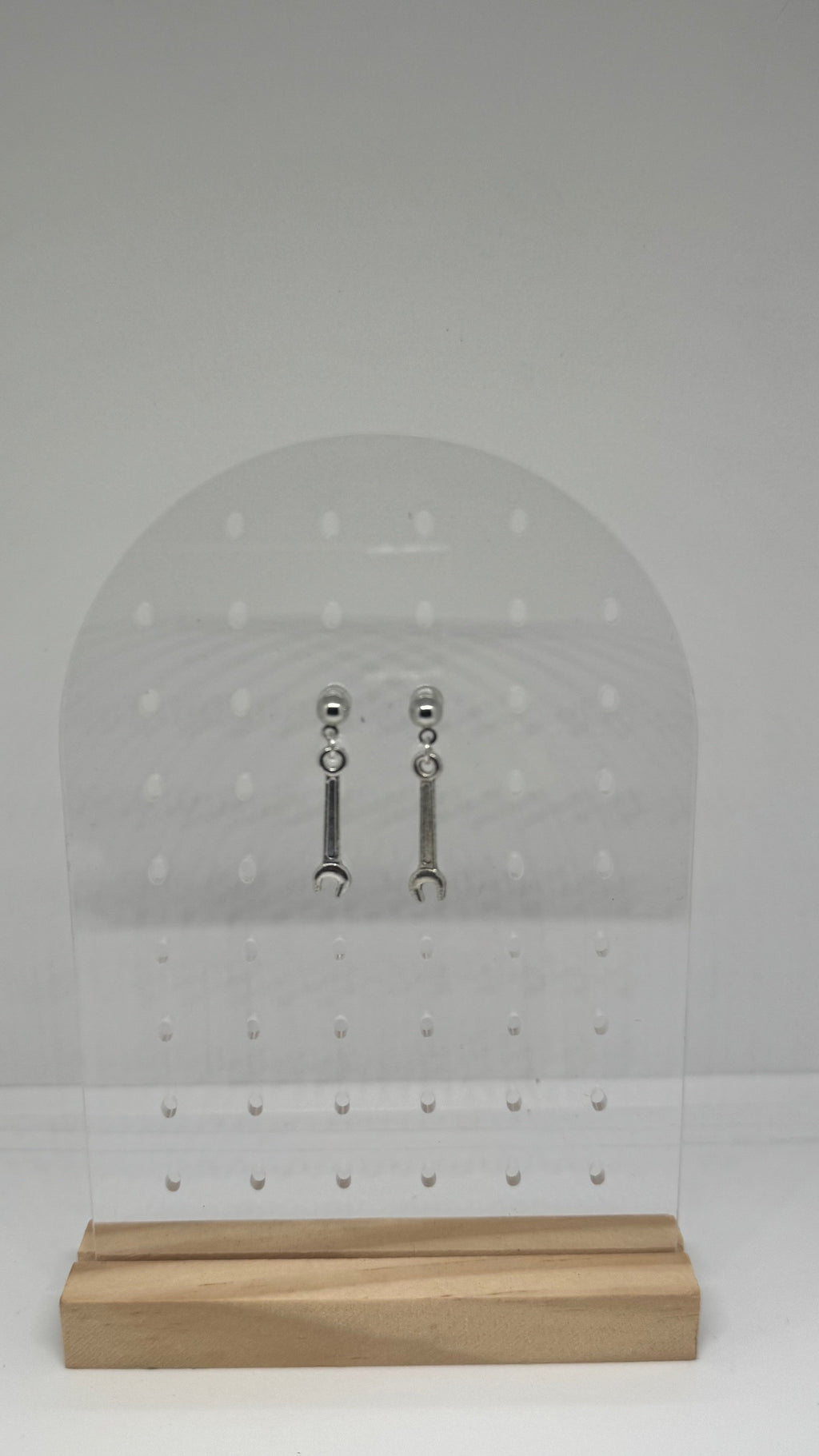 Spanner stud earring